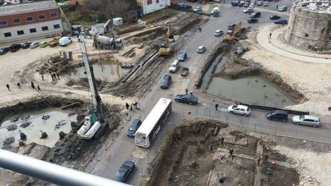 Albanian Parliament holds hearing after ancient ruins found in square reconstruction