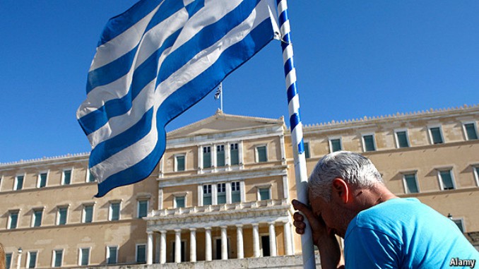 Greek Economy Unexpectedly Contracts as Next Crisis Brews