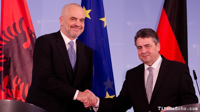 Albanian PM Rama seeks support in Germany as EU lingers in the Balkans