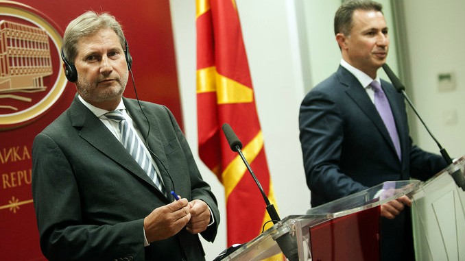 EU to Macedonia: ‘Stop playing with fire’