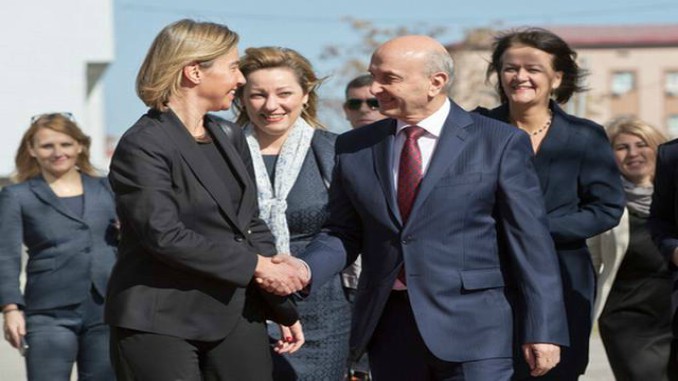 EU’s Mogherini urges Kosovo ratify Montenegro border deal