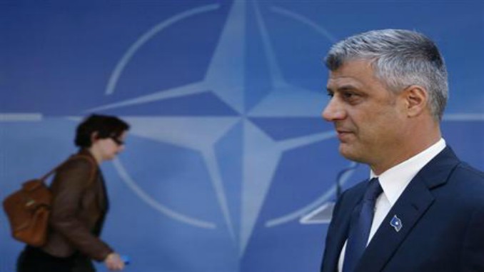 Kosovo’s president seeks NATO support for creating army