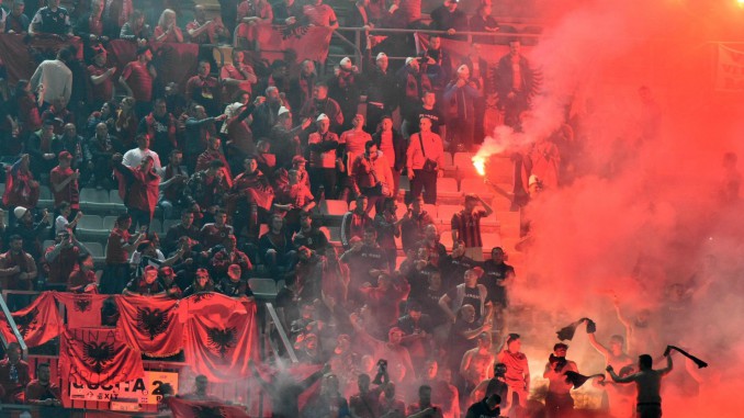 FIFA fines Albania $100,000 for fan disorder in Italy