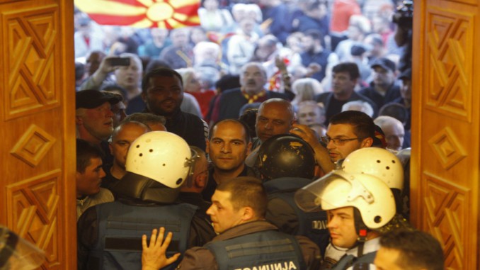 The Latest: Albania voices concern over Macedonia situation