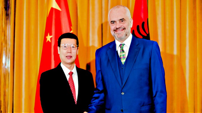 Chinese Vice Premier Zhang Gaoli visits Albania to Boost China-Albania Relations