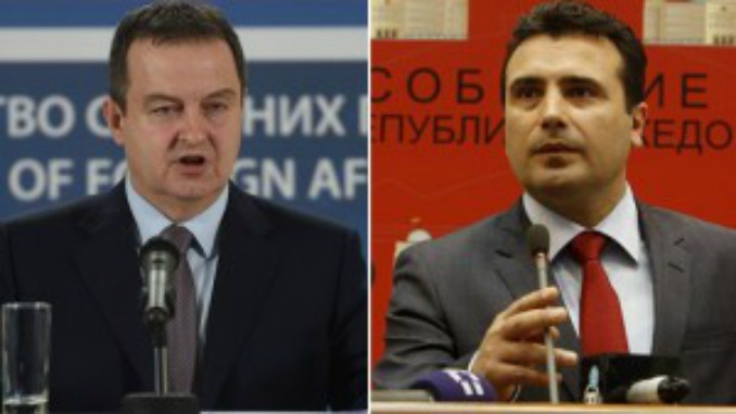 Zaev Says Serbia Has Nationalist Leadership; Dacic Reacts