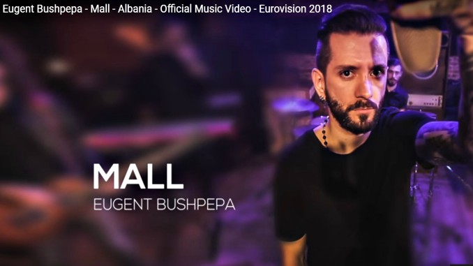 Music: Eugent Bushpepa films his Eurovision postcard in Aveiro, Portugal