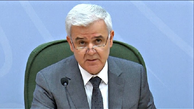 Albania's interior minister Fatmir Xhafaj