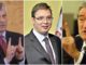 Hashim Thaci, Aleksandar Vucic and Sali Berisha
