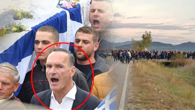 12 people arrested as Golden Dawn Greek nationalists chant racist anti-Albanian slogans in southern Albania village
