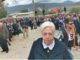 Cypriot MEP Theocharous during the funeral of Kacifas in Bularat, southern Albania.
