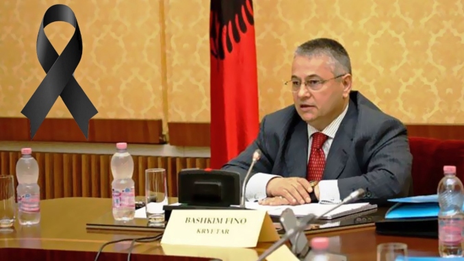Former Albanian PM Bashkim Fino dies from Covid at 58