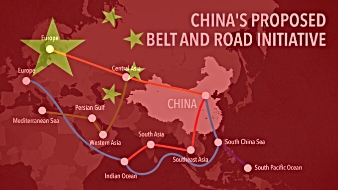 China's Belt & Road Initiative Map