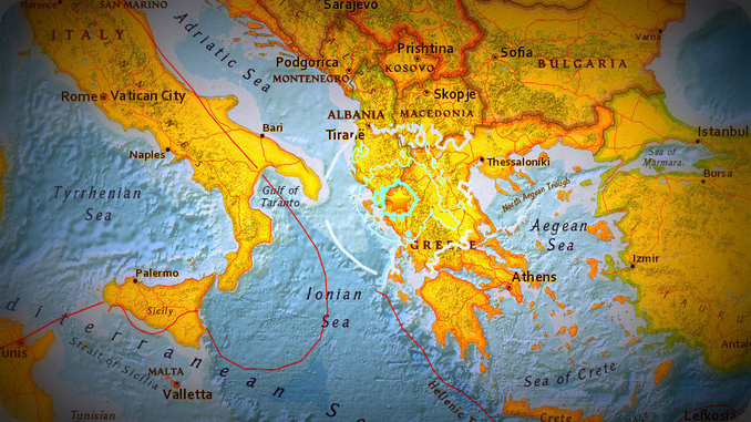 5.5 magnitude earthquake trembles northwestern Greece and southern Albania