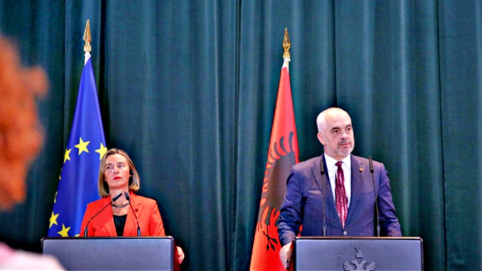 Mogherini in Tirana – Albania ready to start negotiating its membership with the EU