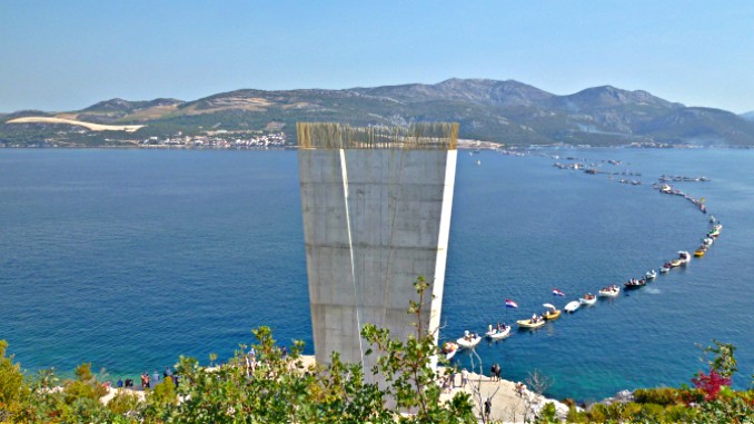 Tourists in Croatia to ‘skip’ Bosnia through 2,4 km milestone bridge over the sea
