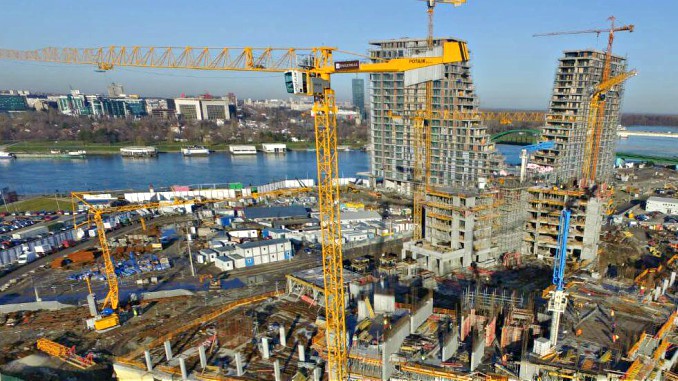Construction in Serbia up by 13% last year
